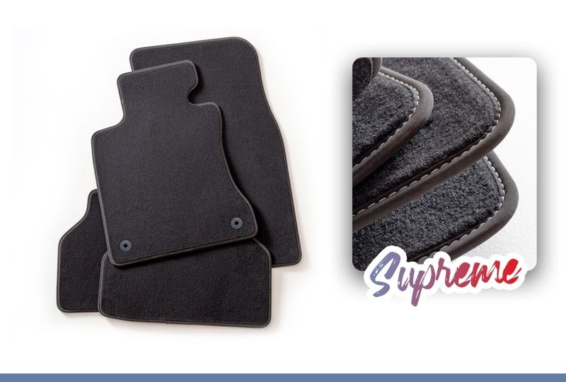 TAPETES DE VELUDO SUPREME AUDI A3 8P 2003-2012