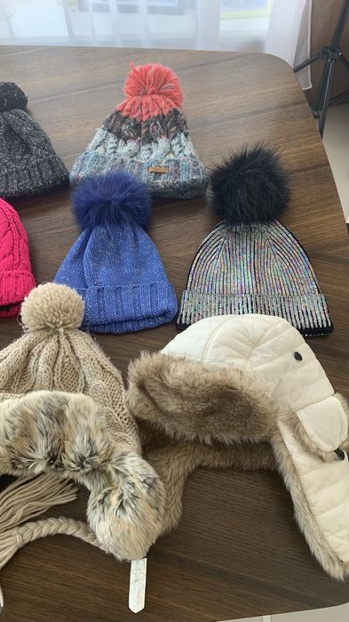 Зимние шапки разных брендов Bogner, Barts. размер S-L