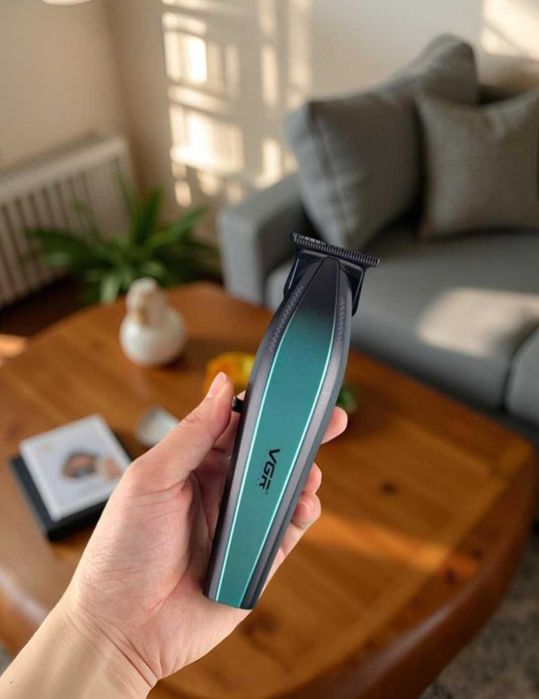 Тример бездротовий для стрижки бороди та волосся вдома