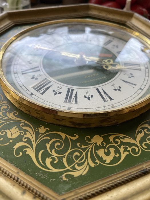 Jantar zegar ścienny unikat ZSRR CCCP 70 rok