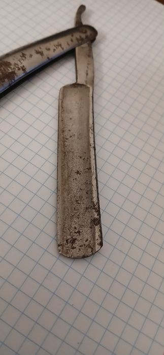 Stara brzytwa,nóż,  barber, fryzjer.