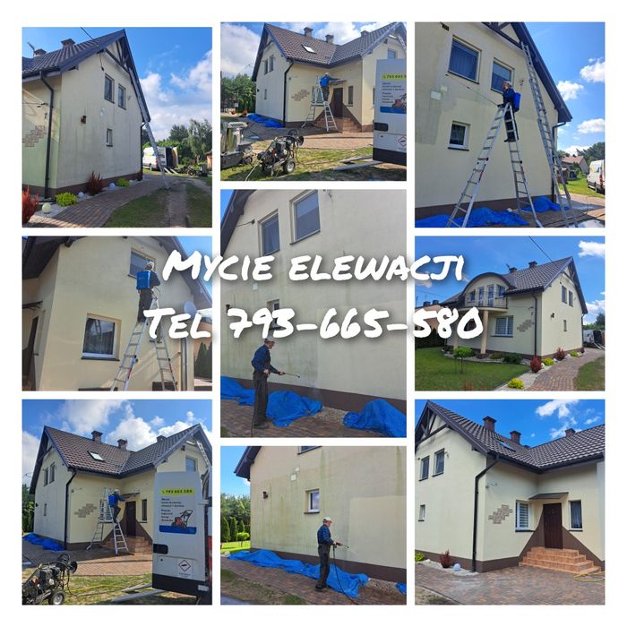 Mycie kostki brukowej elewacji dachów Greg-Busch Patrol Washing