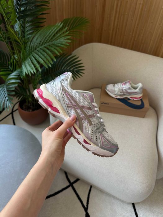 Кросівки Asics Gel-Kayano 14 Unlimited Pack White/Fawn premium | Кроссовки Асикс жіночі