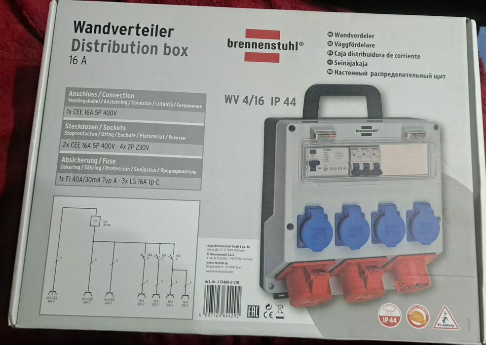 Rozdzielnica elektryczna budowlana