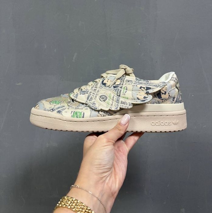 Чоловічі кросівки ADIDAS JEREMY SCOTT FORUM MONEY LOW адідас форум низькі