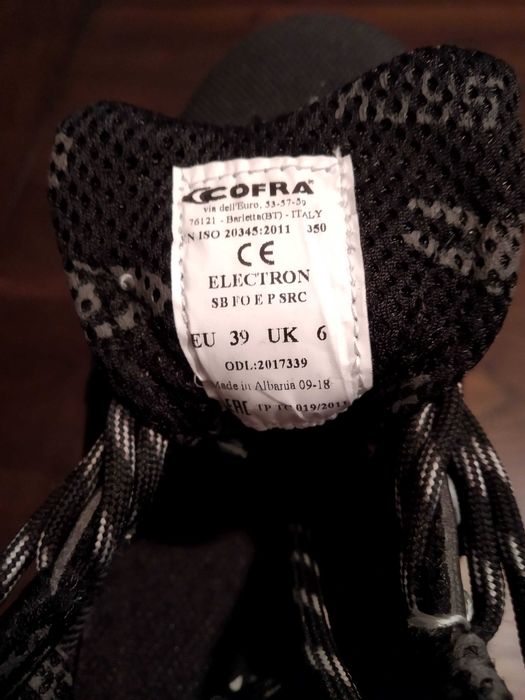 Sapato / Botas de trabalho electro-estáticas | NOVAS [EPI]