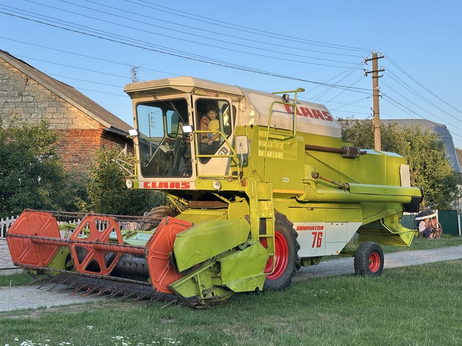 Claas Dominator 76 свіжопривезений