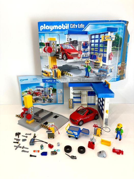 Playmobil city Life 70202 warsztat samochodowy #3