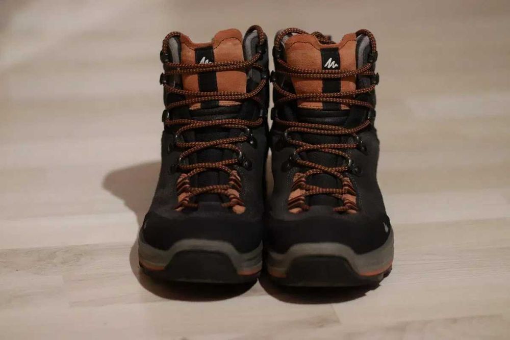 Buty trekkingowe Forclaz MT100 Quechua skóra wodoodporne