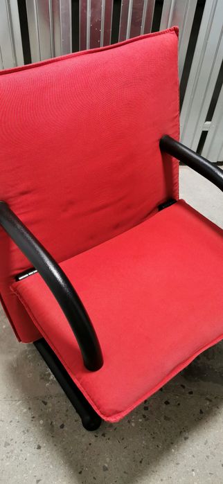 Fotel  T-Line Red proj. Burkharda Vogtherra dla Arflex, Vintage, Włochy 80