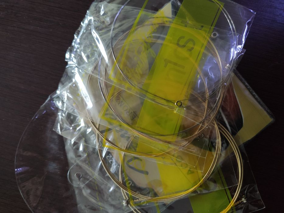 Fender струны акустической гитары металлические фосфорная бронза