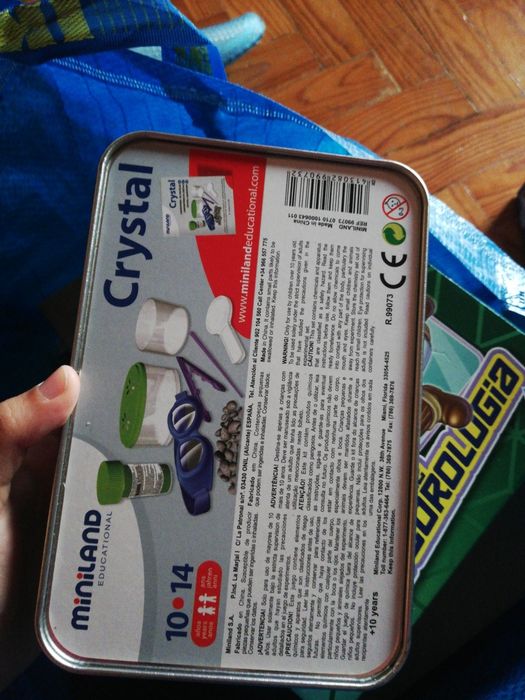 Cristais verdes - Crystal miniland