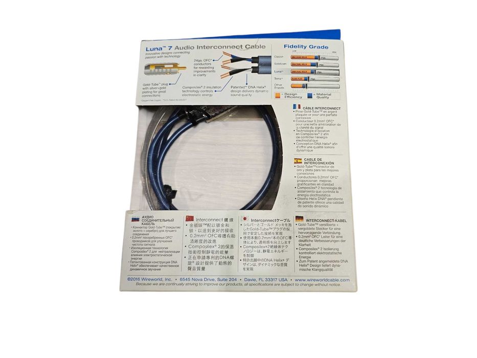 Kable Wireworld Luna 7 RCA cinche