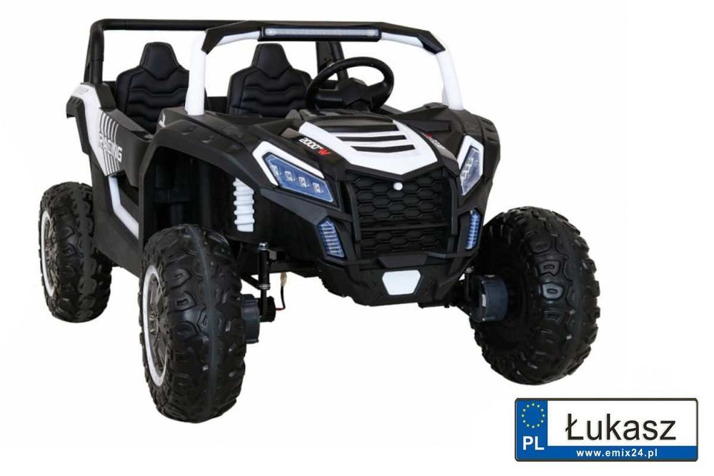 Buggy 4x4 dla dzieci 24V dwuosobowe pilot EVA A032 Duży auto dla dzieci na Akumulator max 60 kg