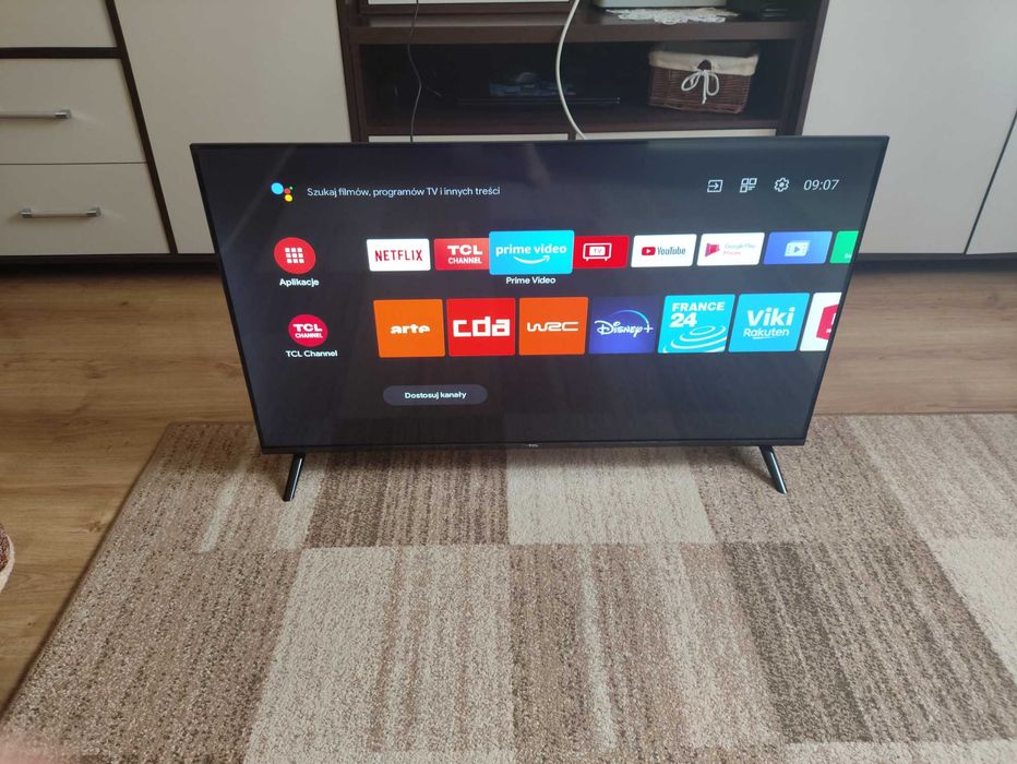 Telewizor Led TCL 40" Full HD, smart tv, 40S5400A