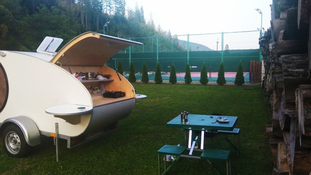 Дім на колесах. Teardrop camper