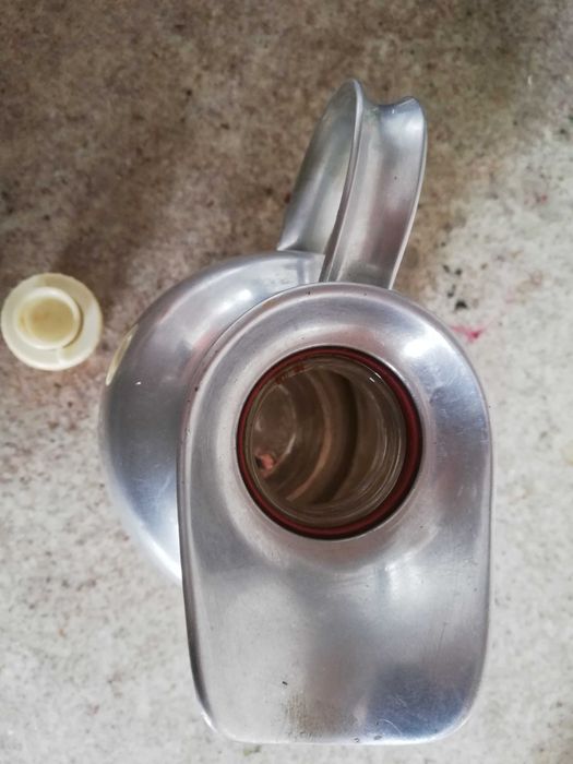 Termos aluminiowy niemiecki z lat 60-tych