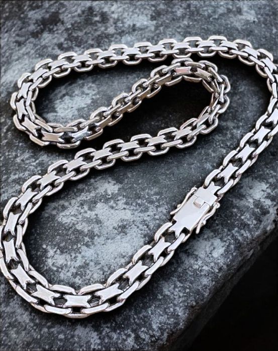 Срібний ланцюжок 150г Фараон чоловічий мужская серебряная цепочка 925