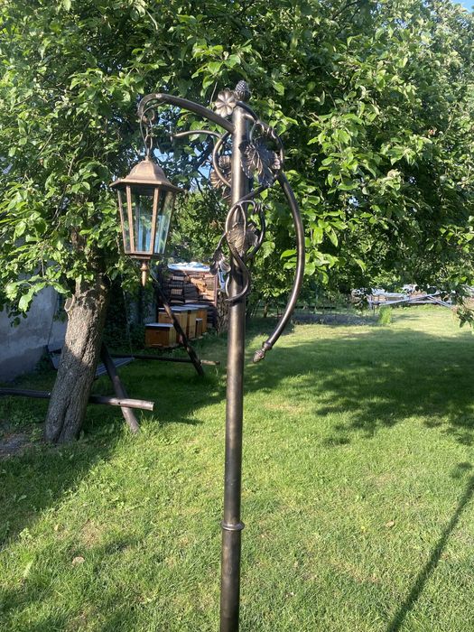 Lampy ogrodowe metalowe - 2m
