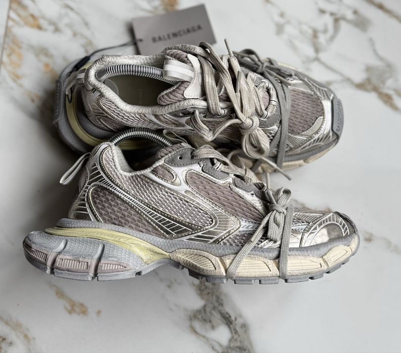 Balenciaga 3XL 38 женские original new white лето баленсиага track