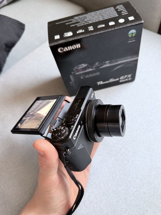 Canon G7 X Mark II