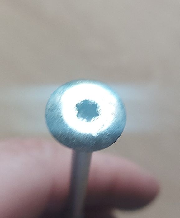 Wkręt do drewna  4.5x110mm łep walcowy