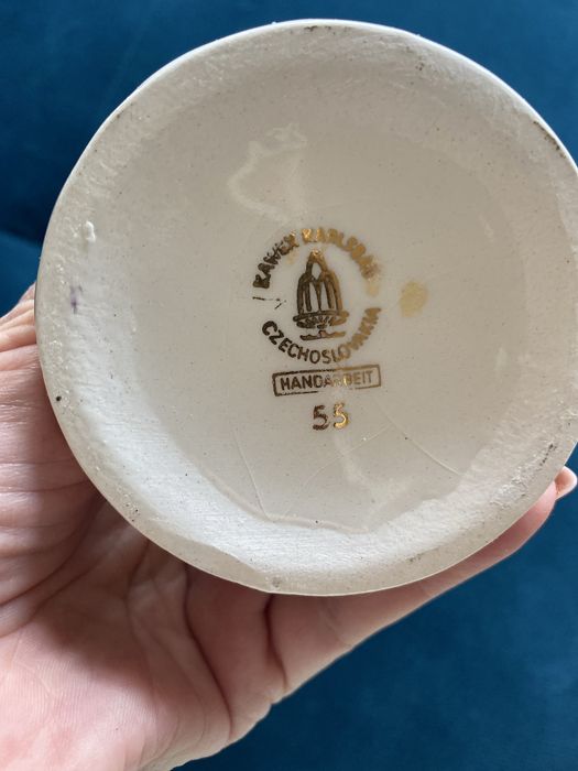 Amfora porcelanowa z lat 60-70 Czechosłowacja