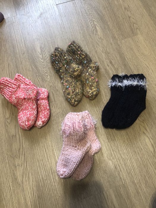 вʼязані шкарпетки 22-23р