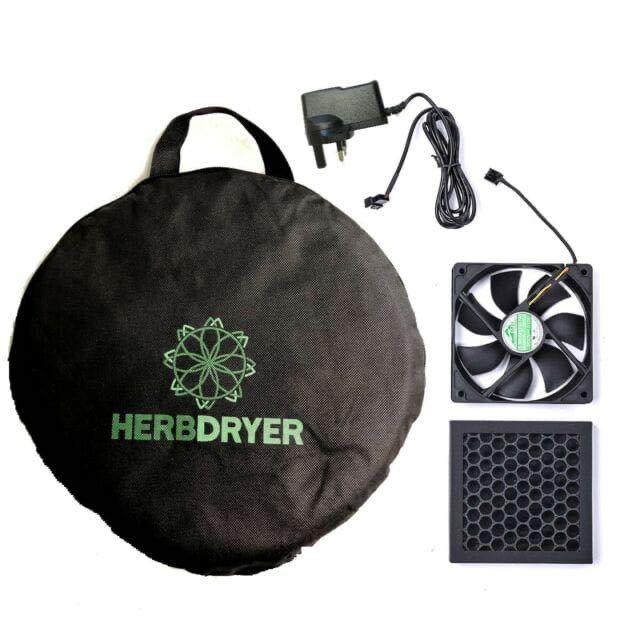 HerbDryer 30cm Elektryczna siatka do suszenia z filtrem i wentylatorem