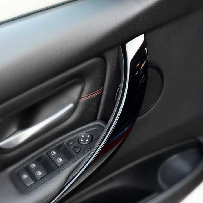 Ручки двери салона внутренние карбон глянец бмв bmw f30 f32 f36 Ф30