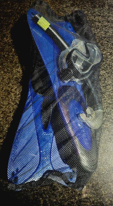 Máscara/Tubo/Barbatanas de Snorkeling