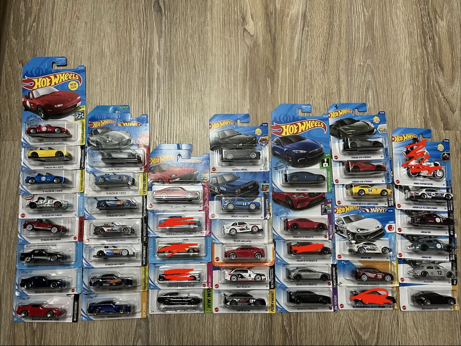 Продам hot wheels 5 pack fast furious audi mazda mx5 miata rx7 bmw