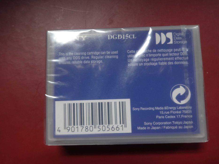 Dat Cleaning kasety Sony CL-15 (Made in Japan) Nowa