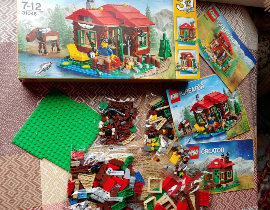 LEGO Creator 31048 Домик на берегу озера (368 деталей)