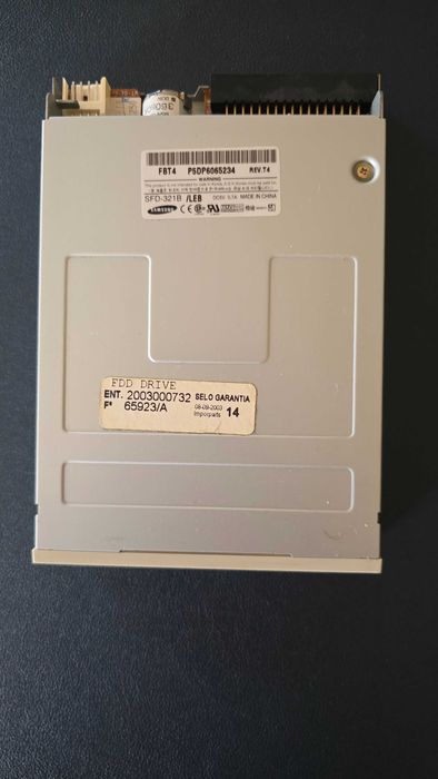 Leitor de disquetes de 3.5 polegadas Samsung SFD-321B