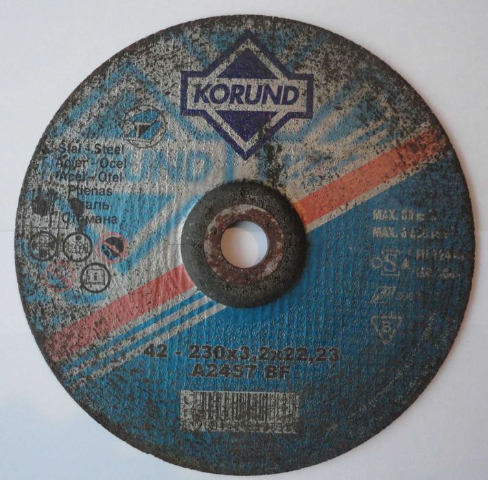 Tarcza diamentowa 230 Beta 2 szt + tarcza do stali