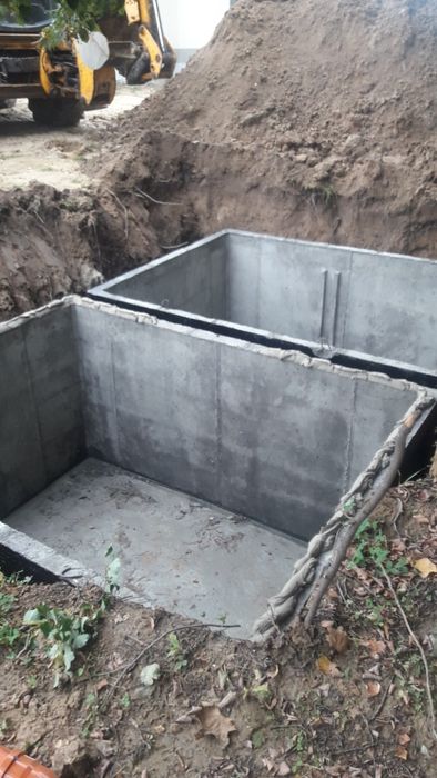 Szambo na deszczówkę,gnojowicę .PIwnice betonowe.