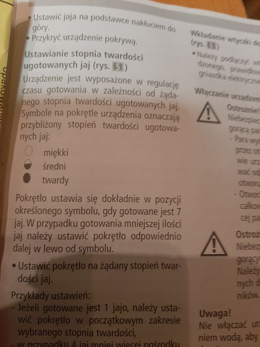 Urządzenie do gotowania jajek Switch na 7 jajek moc 400 watt jak nowe