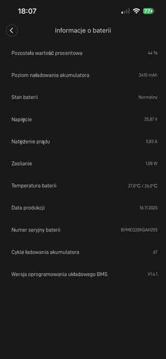 Hulajnoga Xiaomi Mi 1S