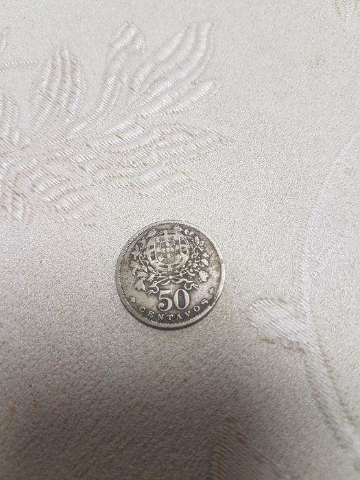Moeda 50 centavos   1938 alpaca.EXCELENTE.