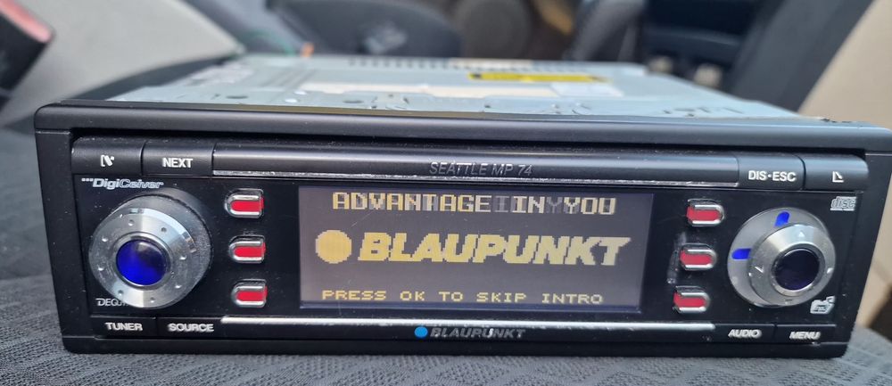 Radioodtwarzacz blaupunkt seattle mp 74