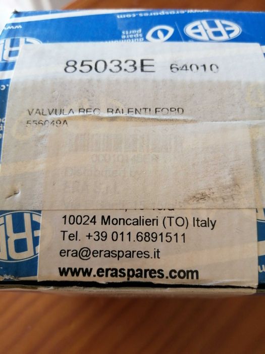 Valvula regulação ralenti ERA 556049A Ford Fiesta e Mondeo