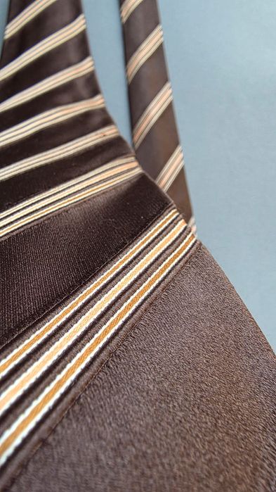 Krawat jedwabny LUIGI BORRELLI