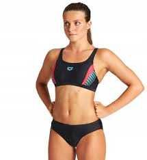 Kostium dwuczęściowy Arena 42 czarny