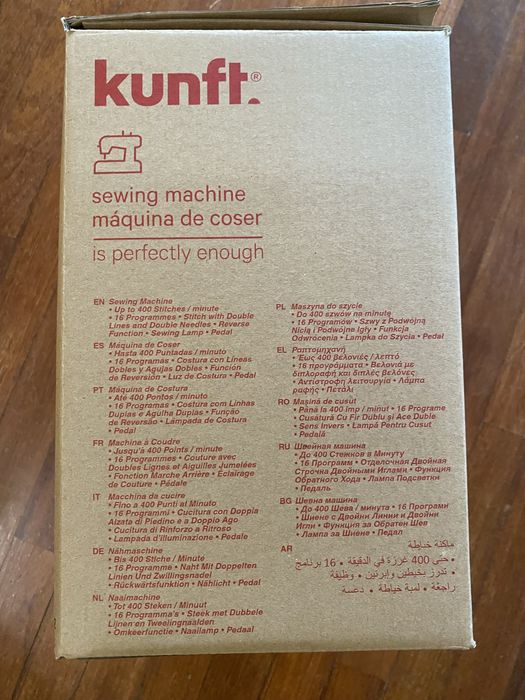 Máquina de Costura - Como Nova