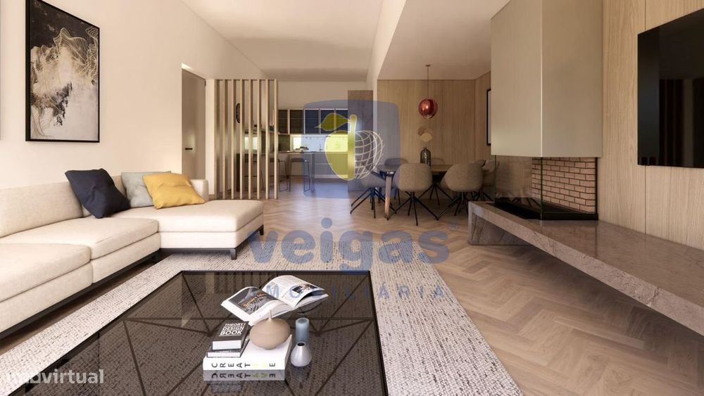 Moradia Térrea no Bombarral (T3 com Garagem e Terraço)
