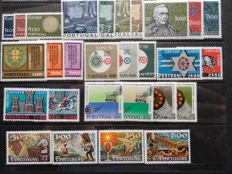 Selos Portugal de 1969 & 1970 (novos e completo)