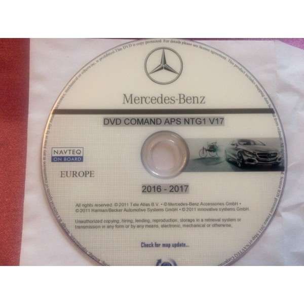 DVD / CD Mercedes - Atualização GPS / Navegação