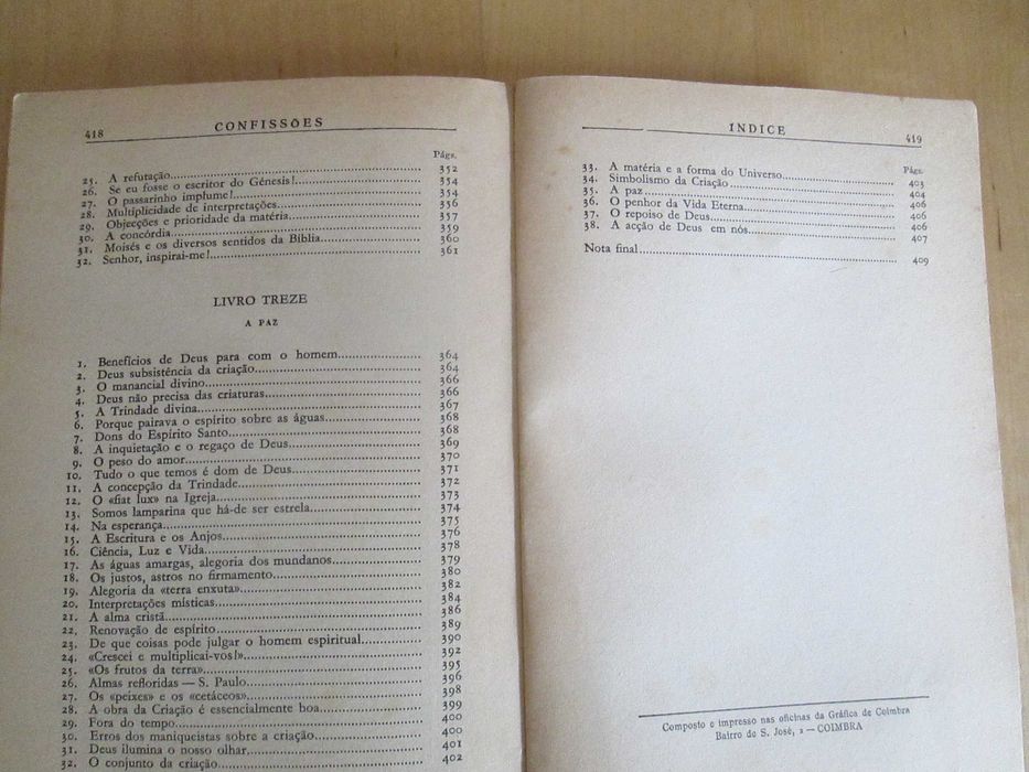 Confissões, de Santo Agostinho
