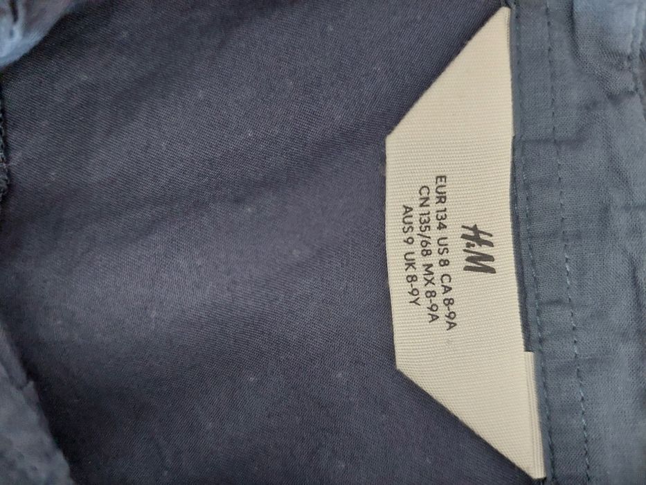 Koszula krótki rękaw 134 H&M
